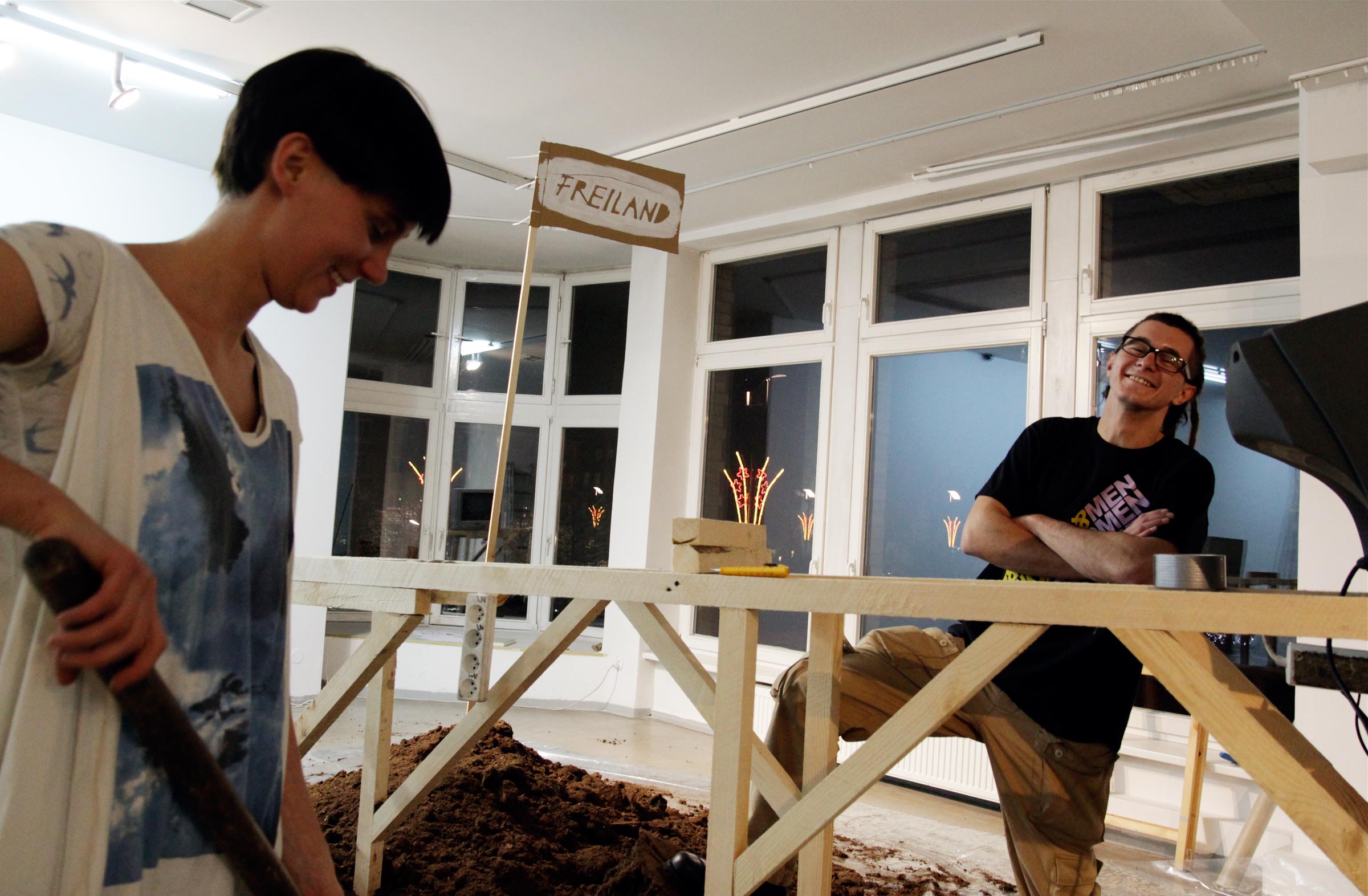 Johannes Burr: KREDYT Nr 6 // Ausstellung im Zentrum für Gegenwartskunst CSW Kronika, Bytom 2010