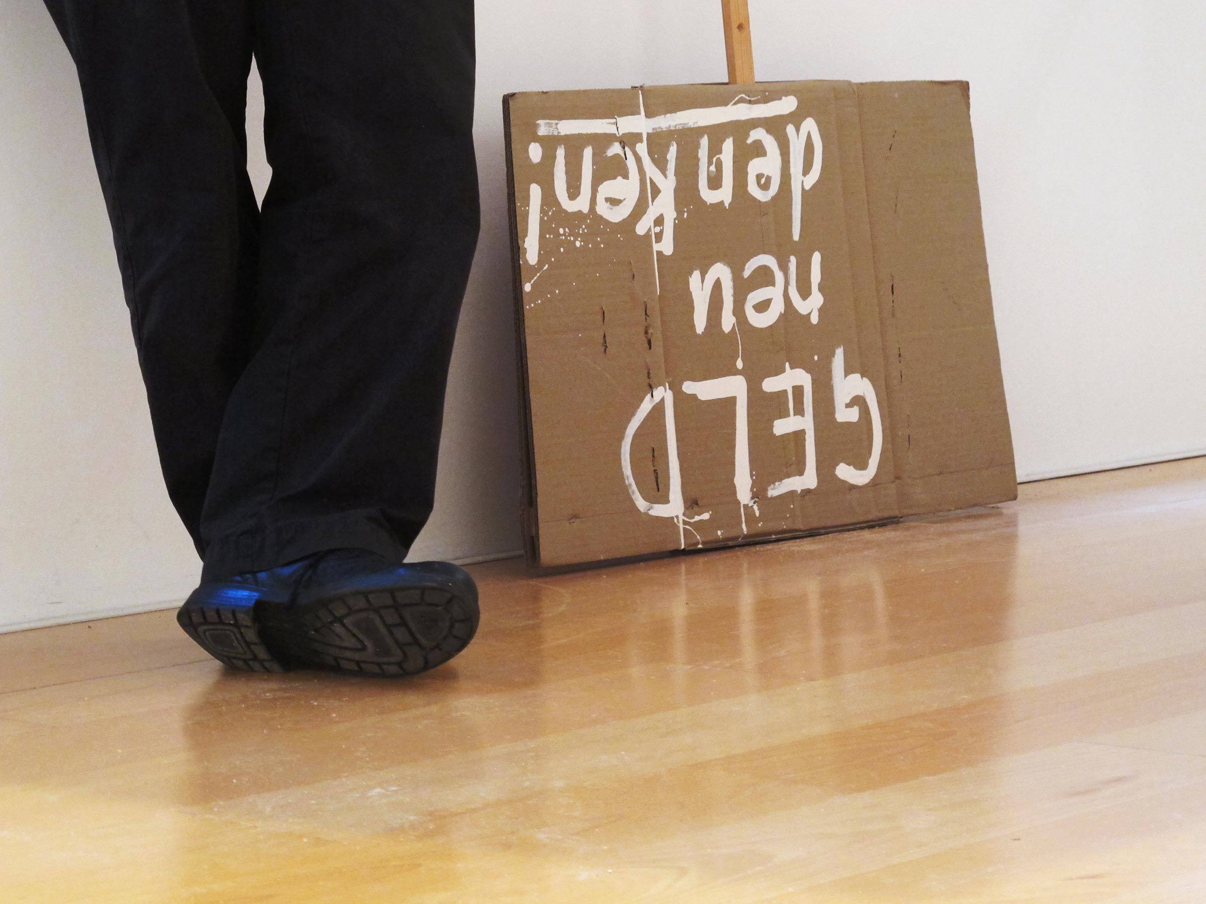 Johannes Burr: KREDIT #7 // Ausstellung im Nextex St. Gallen, 2012