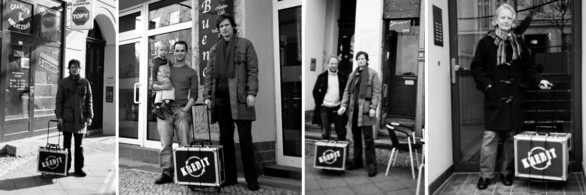 Fotoserie: Auf der Suche nach dem neuen Kreditnehmer für KREDIT #2 // Rosenthaler Vorstadt, Berlin 2007